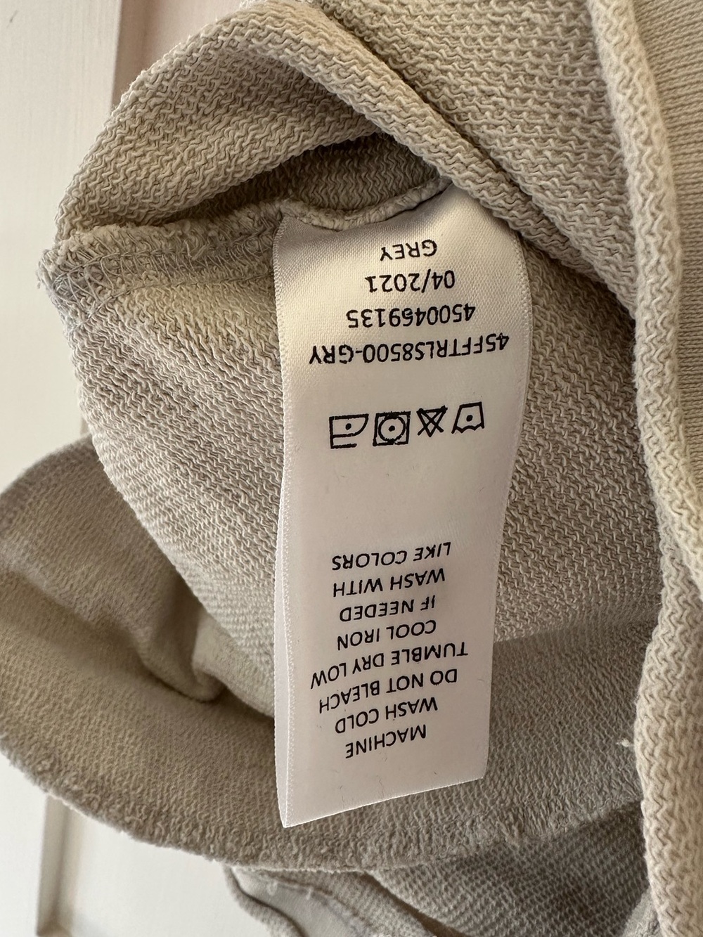 FAVORITE DAUGHTER Lounge Shorts Small Soft Grey - Picture 6 of 6